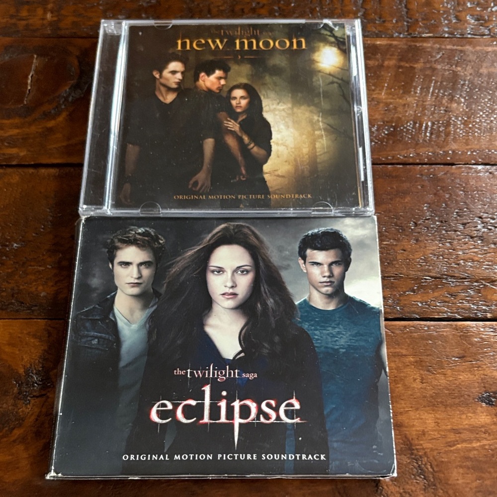 Twilight Saga Soundtrack CDs - New Moon & Eclipse